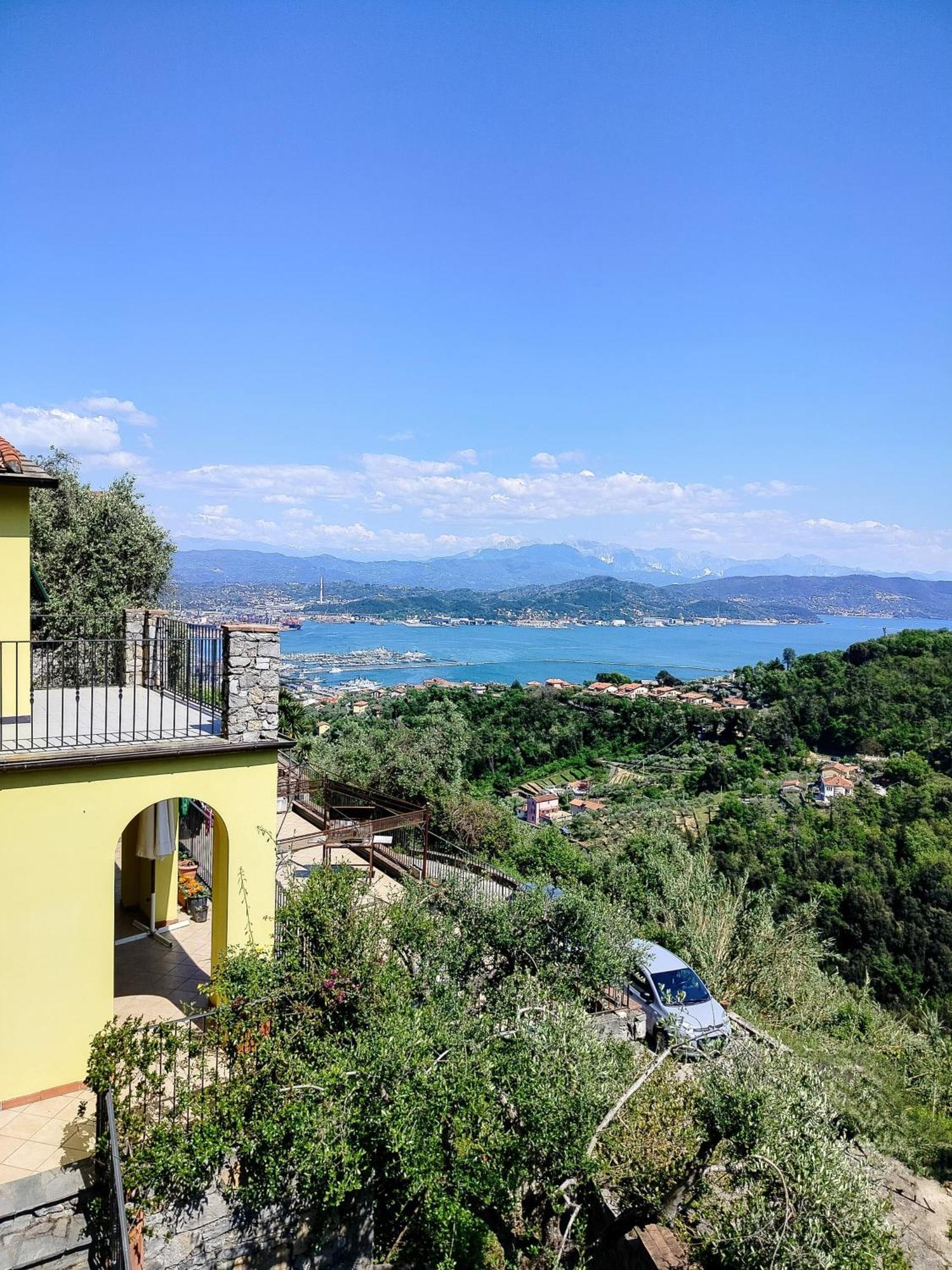 La Stanza Sul Golfo Dei Poeti Hotel La Spezia Bagian luar foto